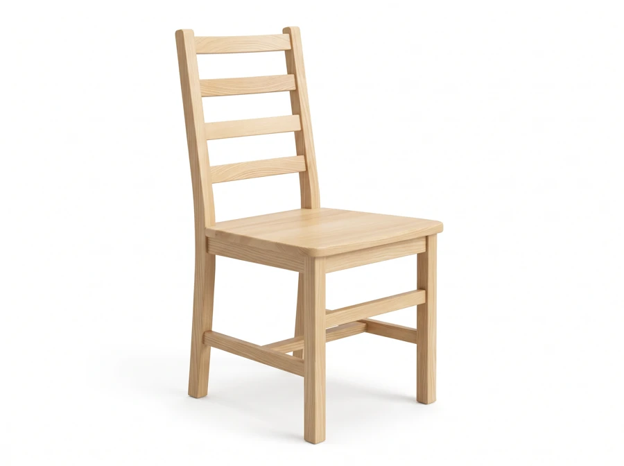 A chair or another support